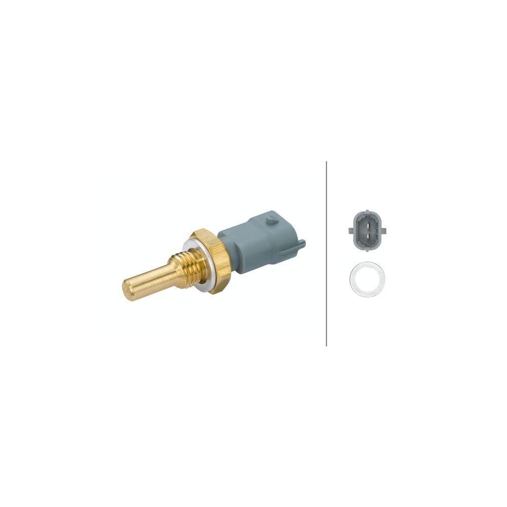 HELLA Sensor, Kühlmitteltemperatur 6PT 009 107-611 für ALFA ROMEO CITROËN FIAT