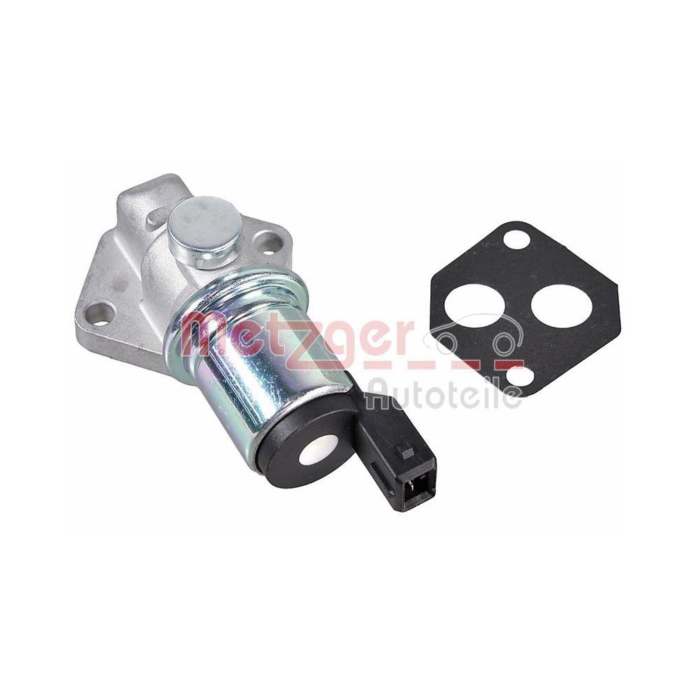 Leerlaufregelventil, Luftversorgung METZGER 0908001 für FORD IKA