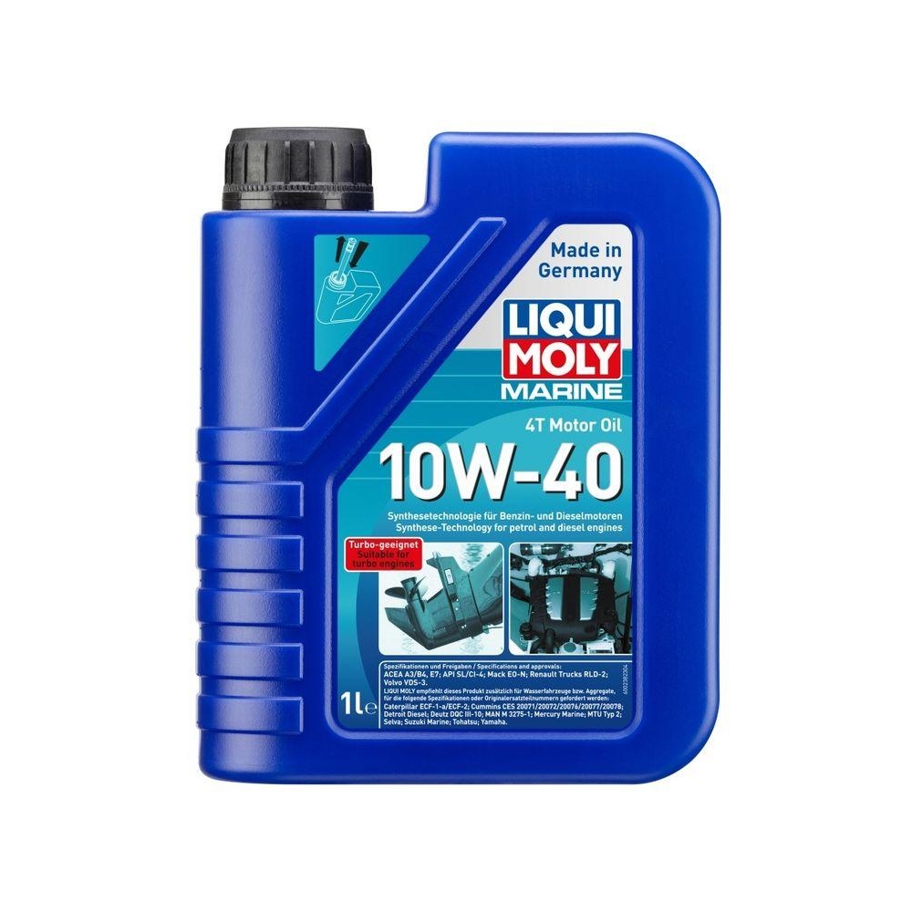 Motoröl LIQUI MOLY 25012 Marine 4T Motor Oil 10W-40 für