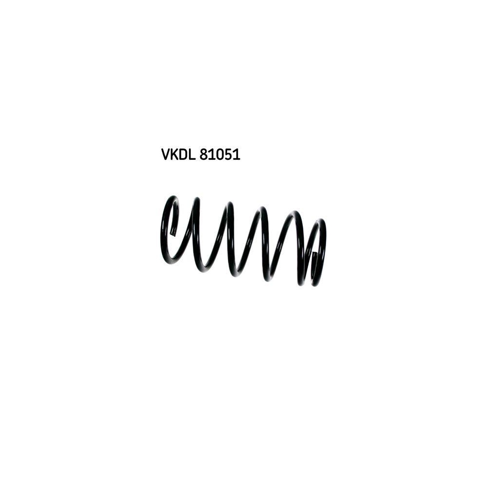 Fahrwerksfeder SKF VKDL 81051 f&uuml;r DAIHATSU, Hinterachse