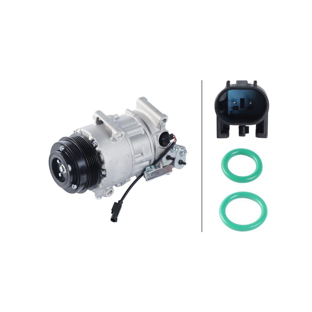 HELLA Kompressor, Klimaanlage 8FK 366 201-031 >>> Easy2Fit <<< f&uuml;r MERCEDES-BENZ