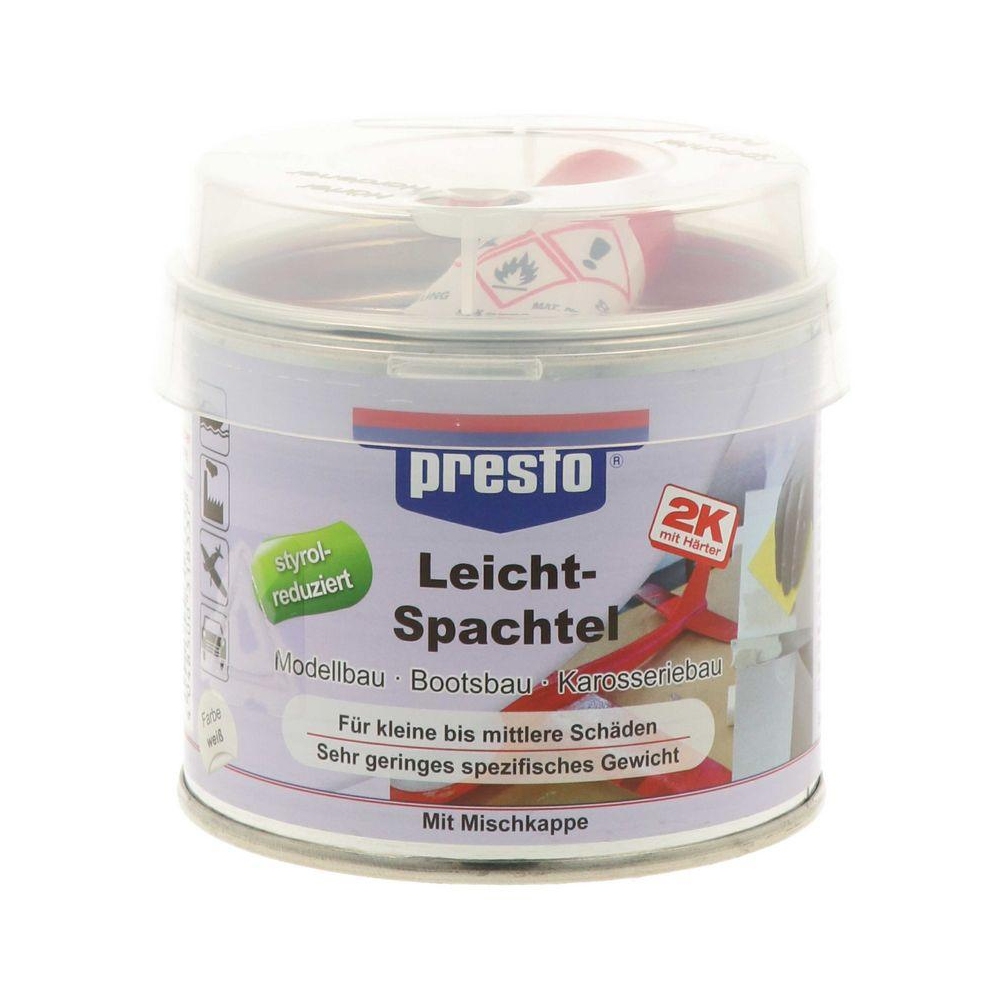 Universalspachtel PRESTO 318337 Leichtspachtel styrolreduziert 125 g für