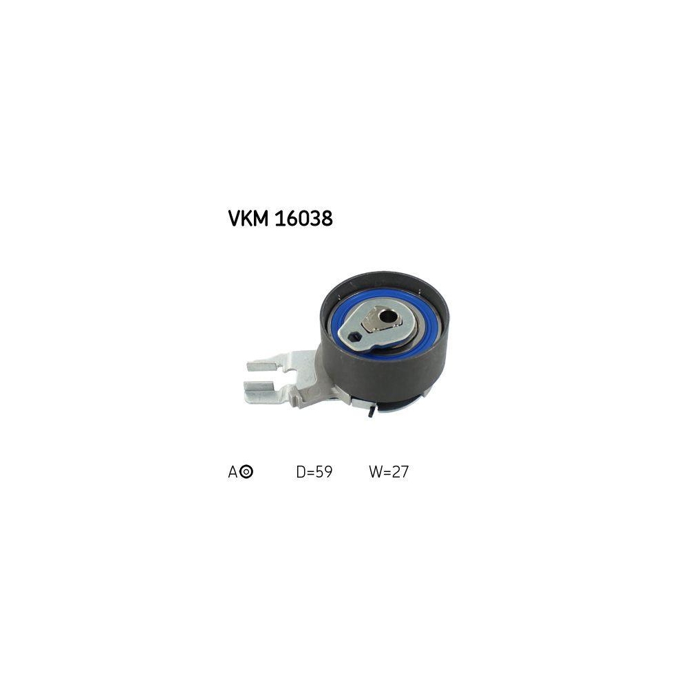 Spannrolle, Zahnriemen SKF VKM 16038 f&uuml;r VOLVO VOLVO ASIA