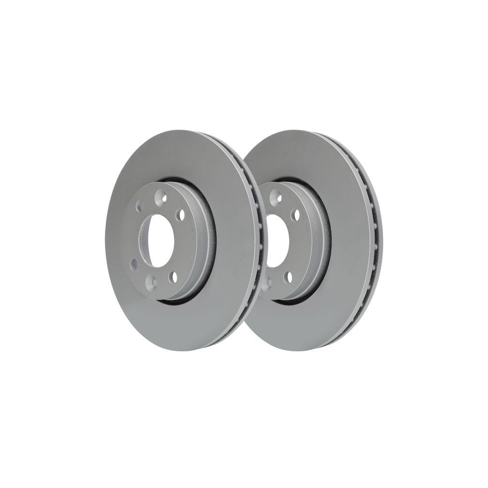 Bremsscheibe ATE 24.0122-0216.1 f&uuml;r NISSAN RENAULT DACIA, Vorderachse