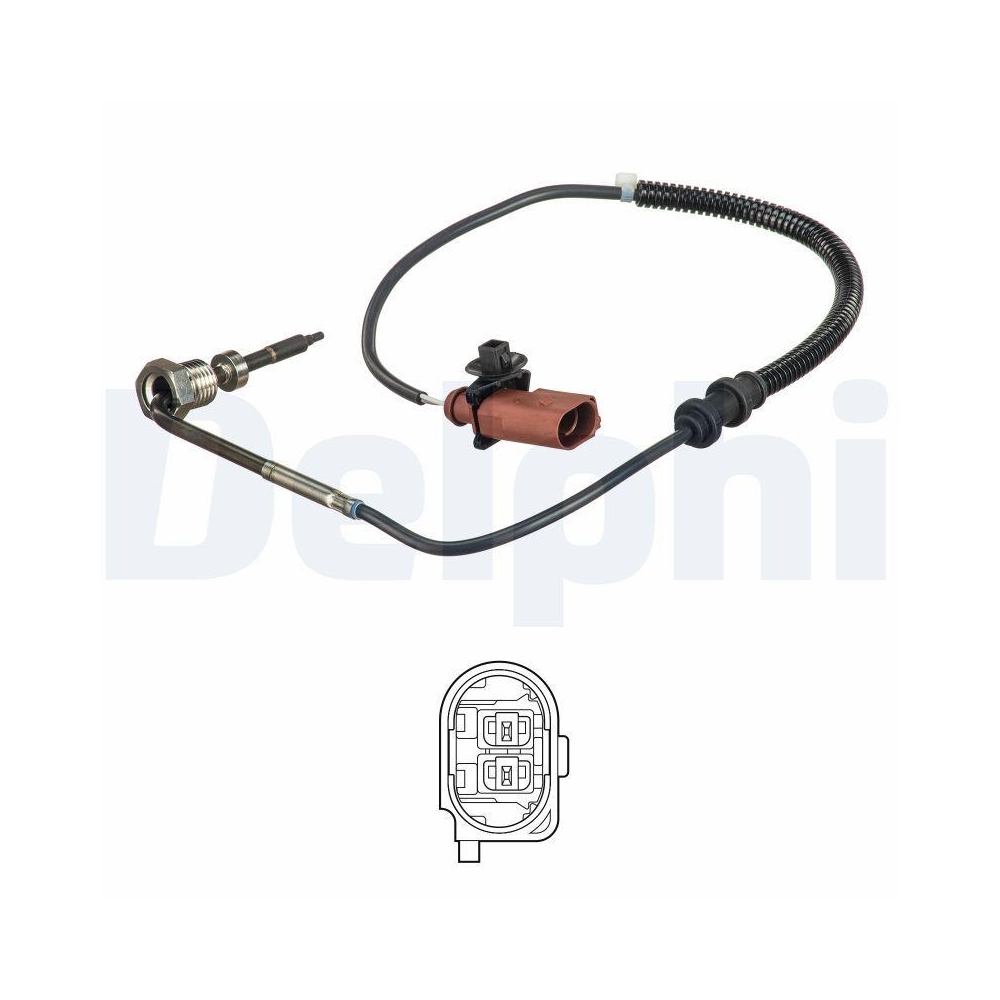DELPHI TS30247 Sensor, Abgastemperatur f&uuml;r AUDI SEAT SKODA VW