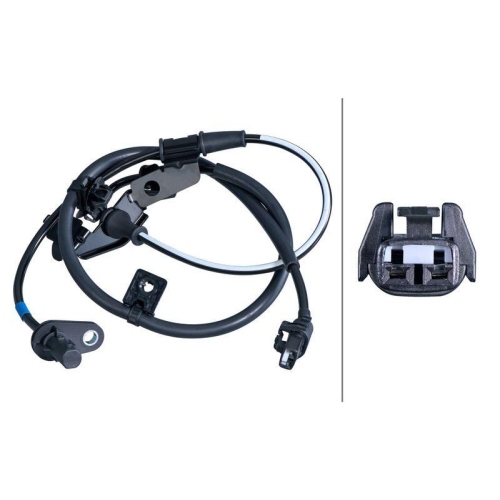 HELLA 6PU 358 418-151 Sensor, Raddrehzahl f&uuml;r KIA, Vorderachse rechts