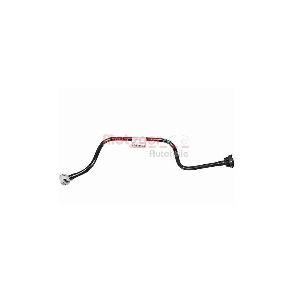 K&uuml;hlmittelrohrleitung METZGER 4010265 f&uuml;r AUDI, Motork&uuml;hler, links oben