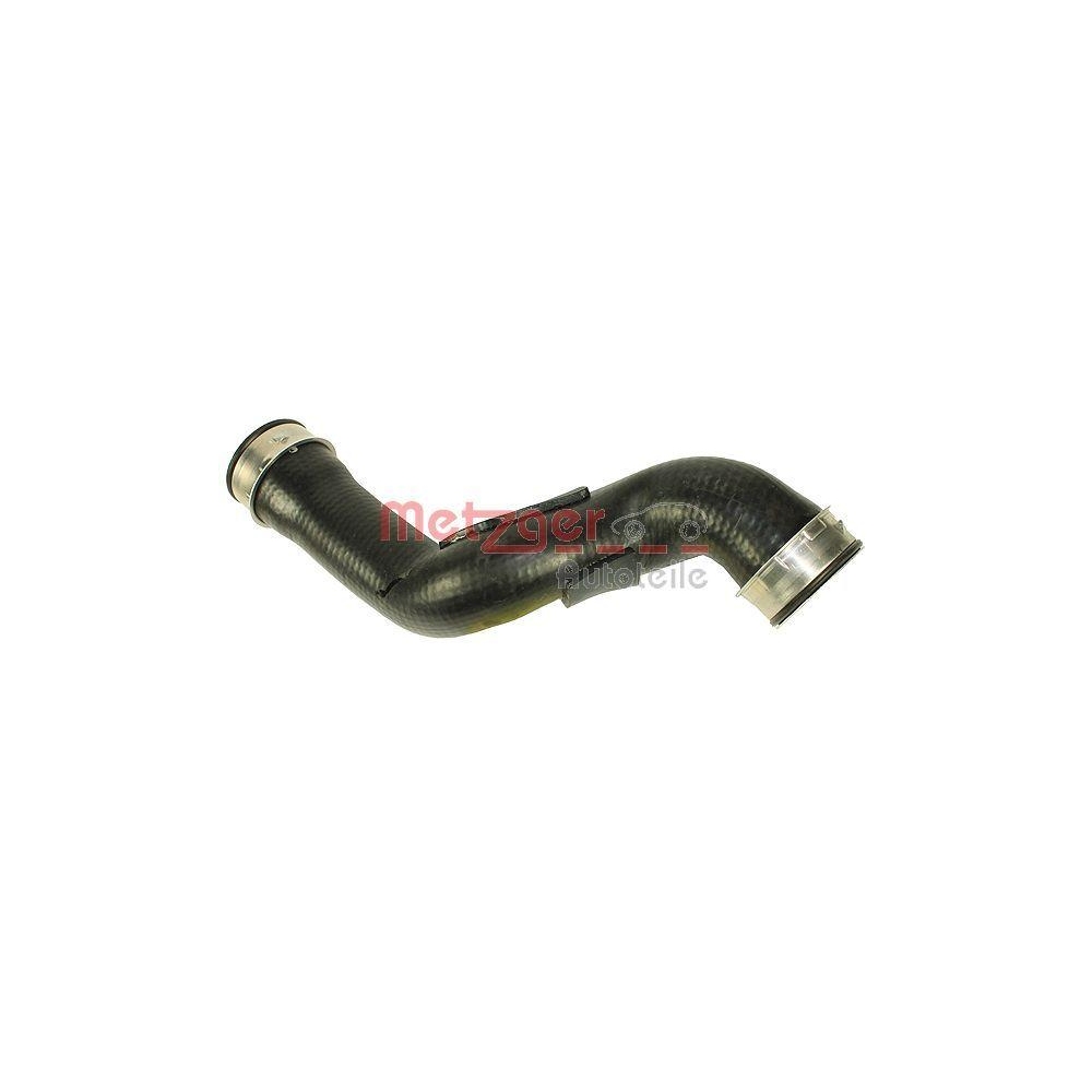 Ladeluftschlauch METZGER 2400009 f&uuml;r MERCEDES-BENZ, Ladeluftk&uuml;hler, rechts