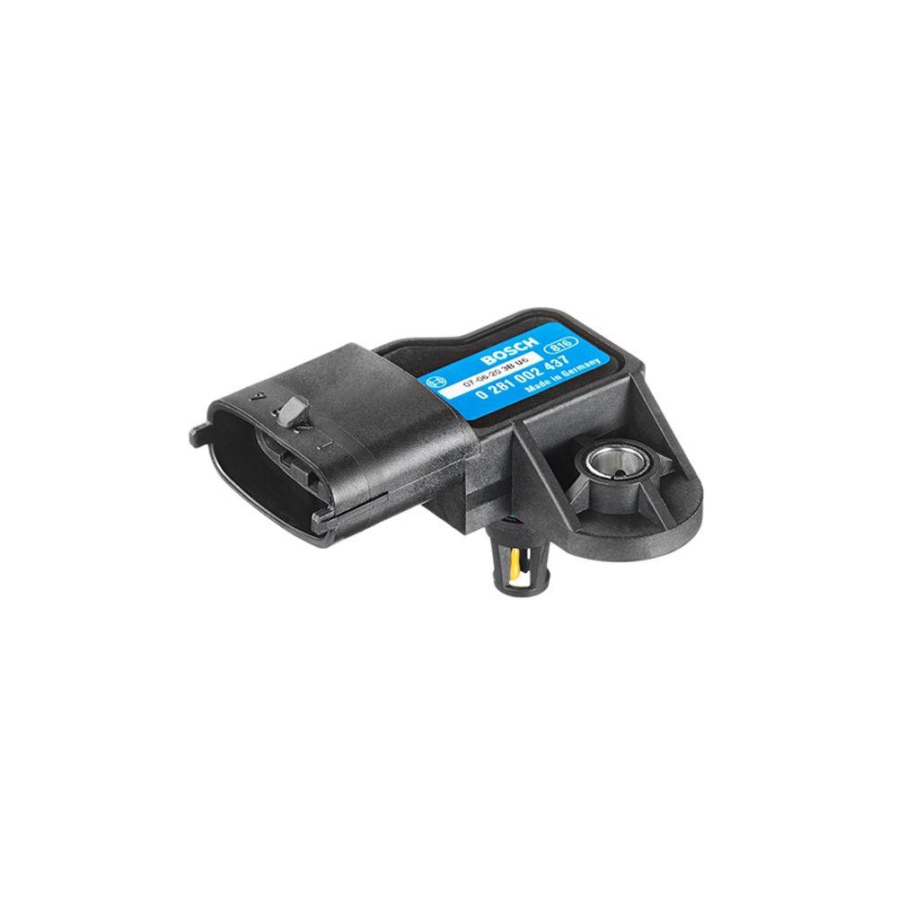 Sensor, Ladedruck BOSCH 0 281 002 437 f&uuml;r FORD IVECO MERCEDES-BENZ OPEL PEUGEOT