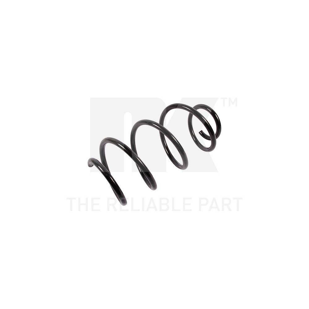 Fahrwerksfeder NK 533428 f&uuml;r HYUNDAI, Vorderachse links, Vorderachse rechts