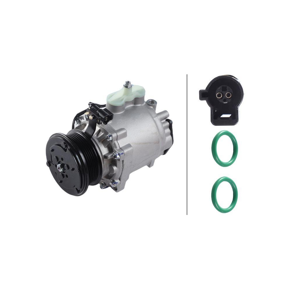 HELLA Kompressor, Klimaanlage 8FK 366 201-051 >>> Easy2Fit <<< f&uuml;r FORD