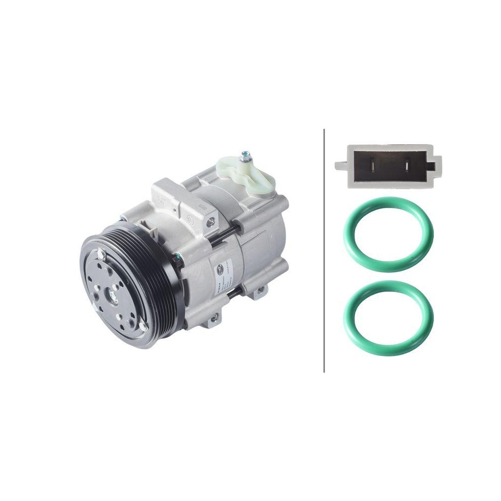 HELLA Kompressor, Klimaanlage 8FK 366 201-061 >>> Easy2Fit <<< f&uuml;r FORD