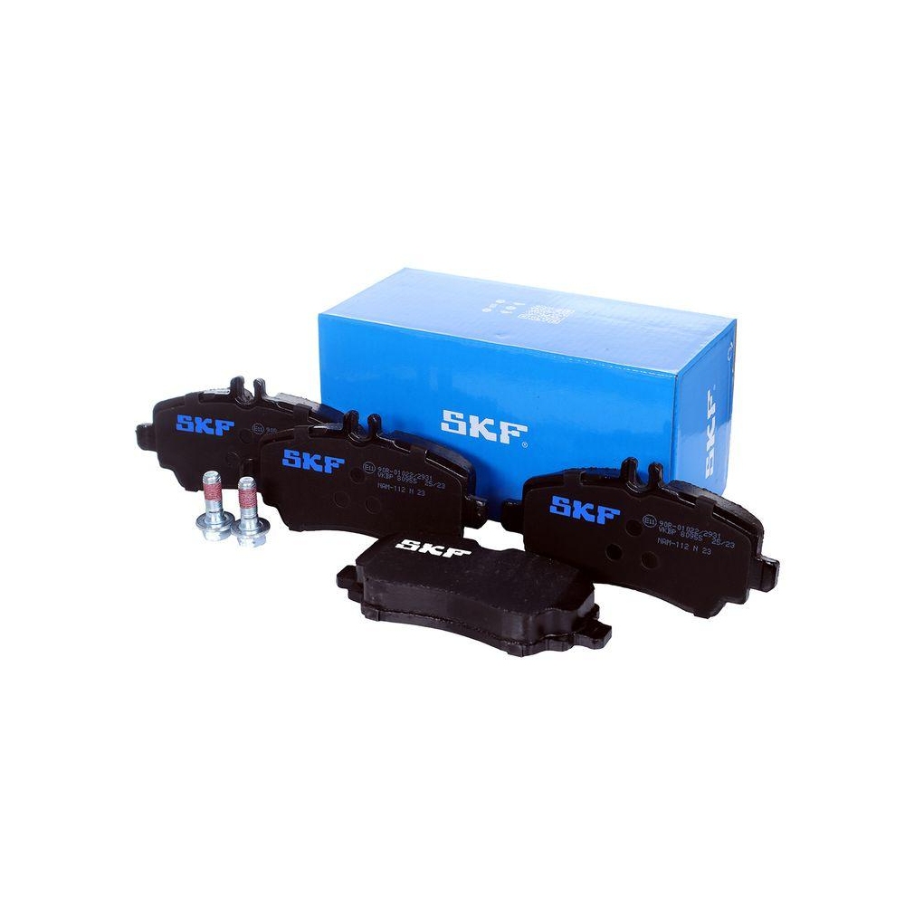 Bremsbelagsatz, Scheibenbremse SKF VKBP 80955 f&uuml;r MERCEDES-BENZ, Vorderachse
