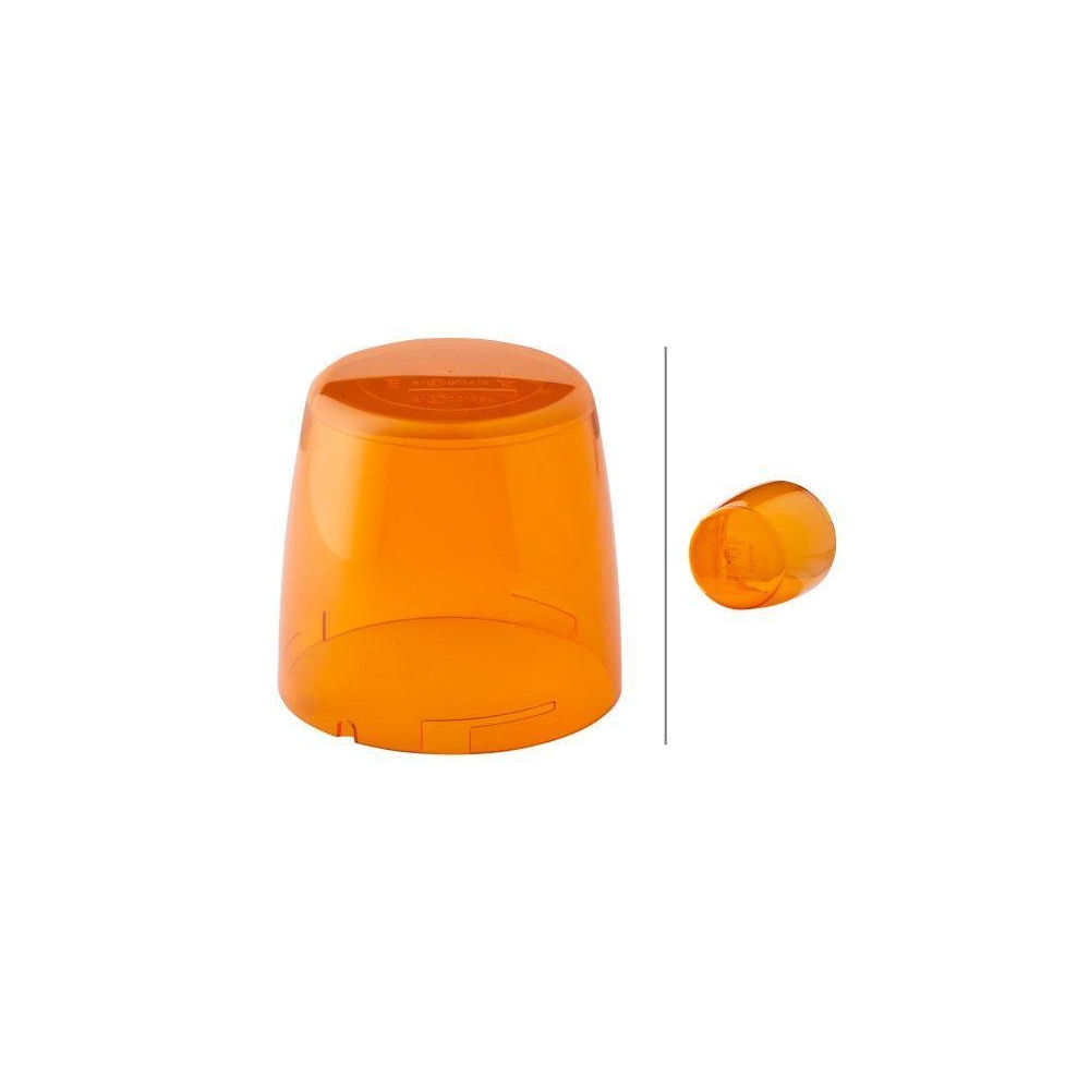 HELLA Lichtscheibe 9EL 863 100-031 für SAME DEUTZ-FAHR