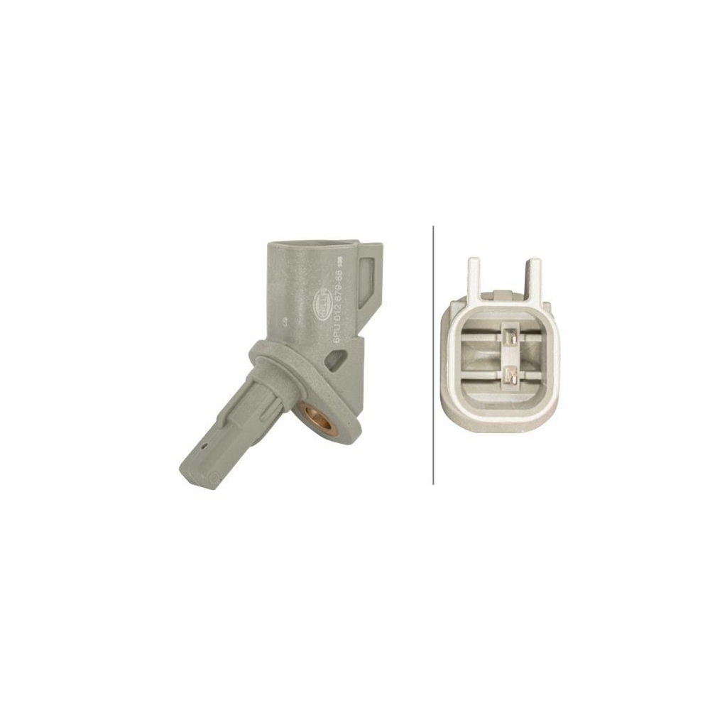 HELLA Sensor, Raddrehzahl 6PU 012 679-681 f&uuml;r VOLVO, Vorderachse links