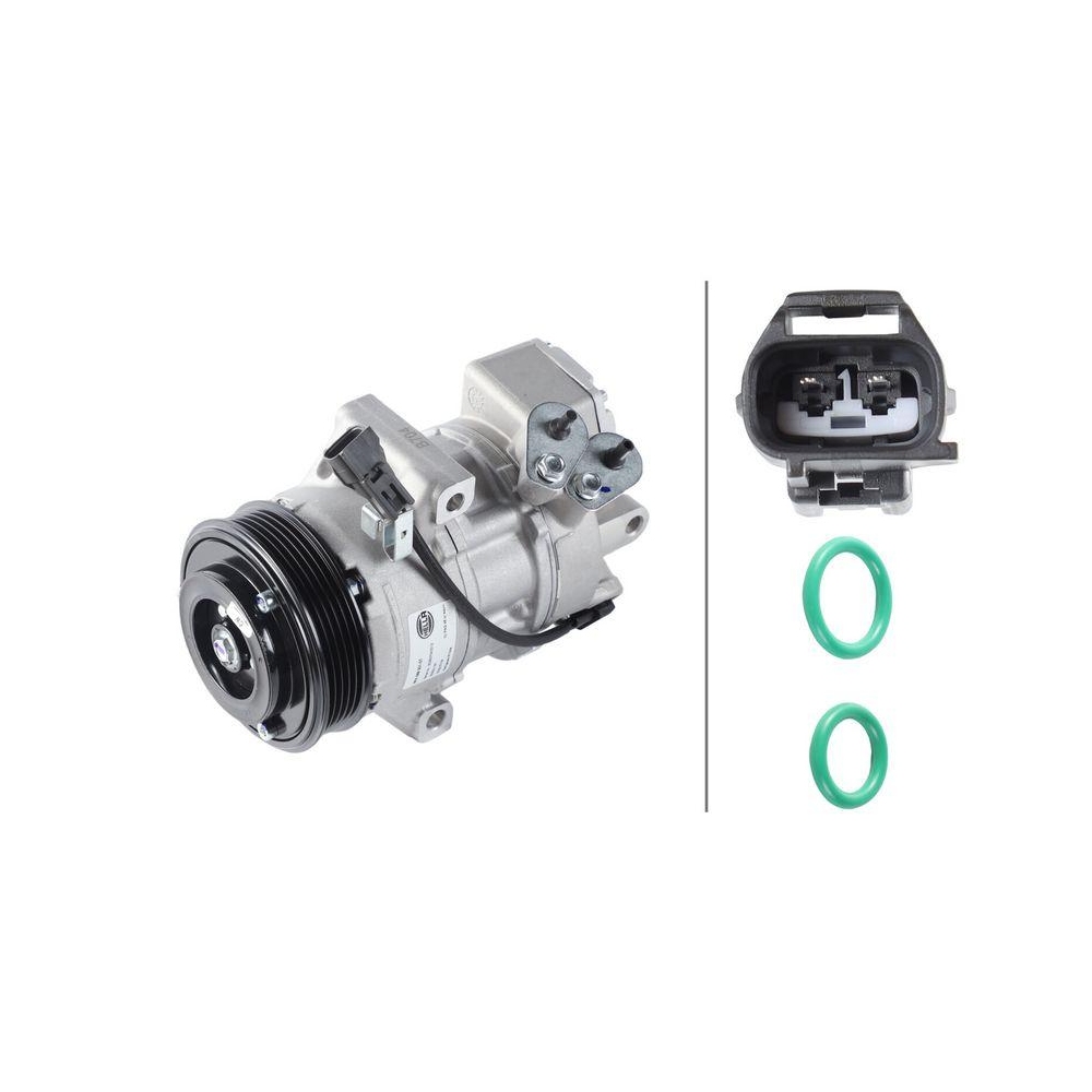 HELLA Kompressor, Klimaanlage 8FK 366 201-071 >>> Easy2Fit <<< f&uuml;r MITSUBISHI