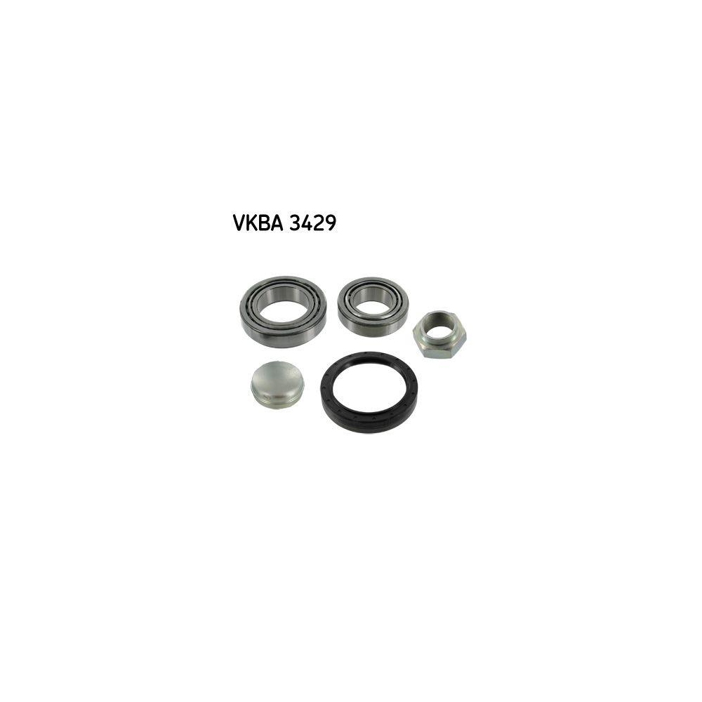 Radlagersatz SKF VKBA 3429 f&uuml;r CITRO&Euml;N FIAT PEUGEOT VW, Hinterachse