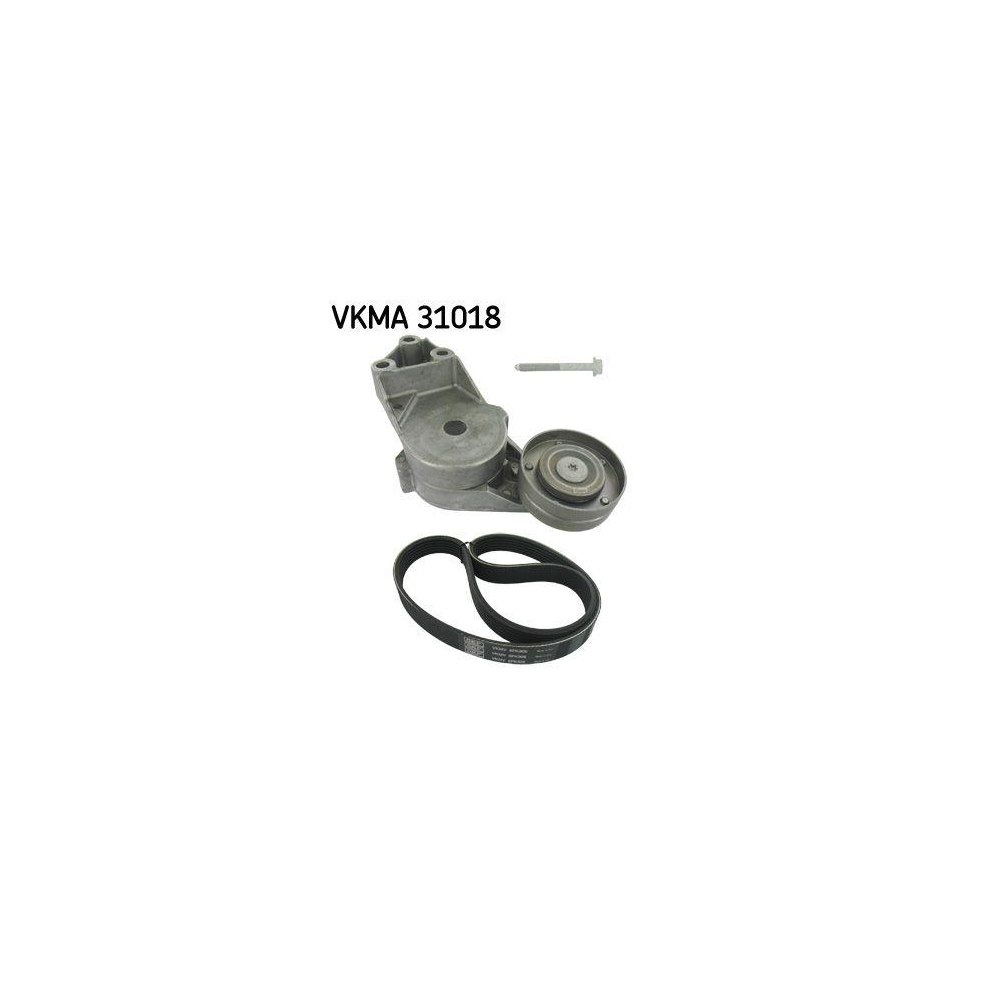 Keilrippenriemensatz SKF VKMA 31018 f&uuml;r AUDI SEAT SKODA VW
