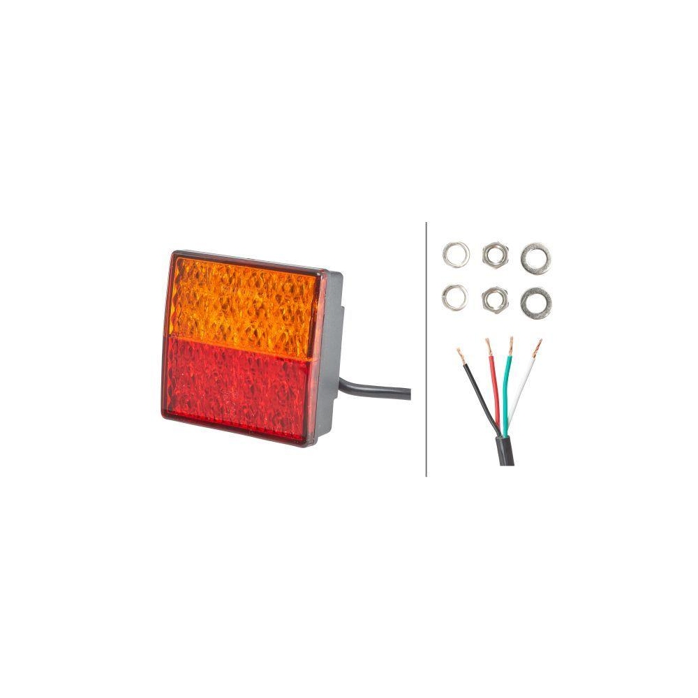 HELLA Heckleuchte 2SD 357 029-101 VALUEFIT für SCANIA, links, rechts