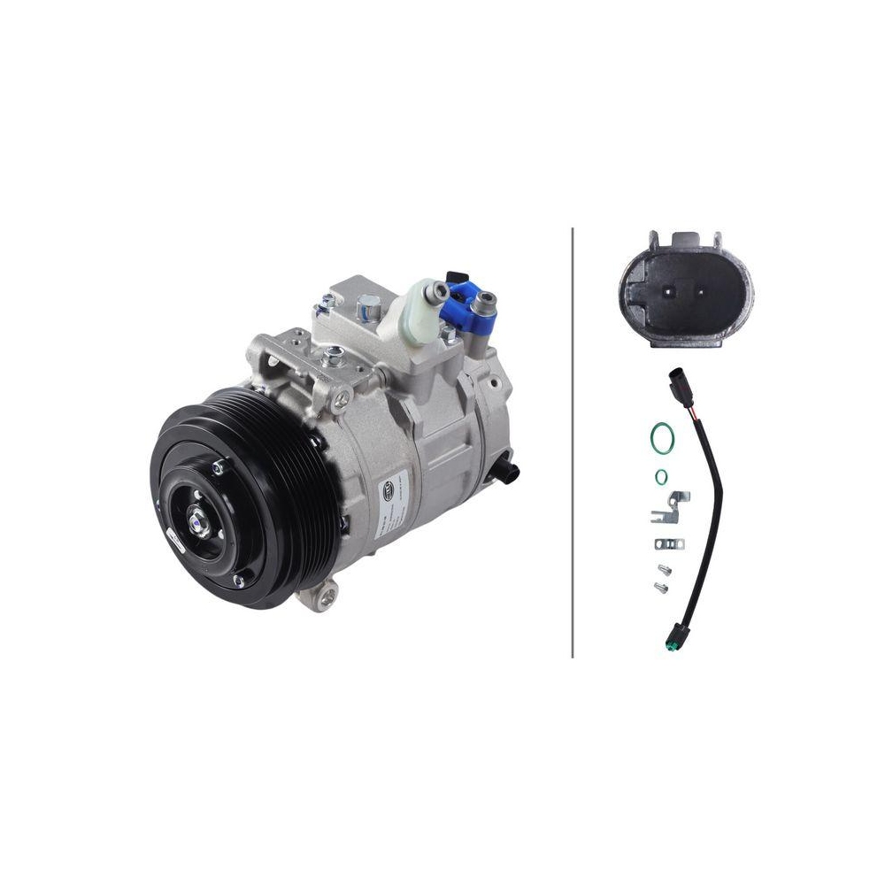 HELLA Kompressor, Klimaanlage 8FK 366 201-081 >>> Easy2Fit <<< f&uuml;r MERCEDES-BENZ