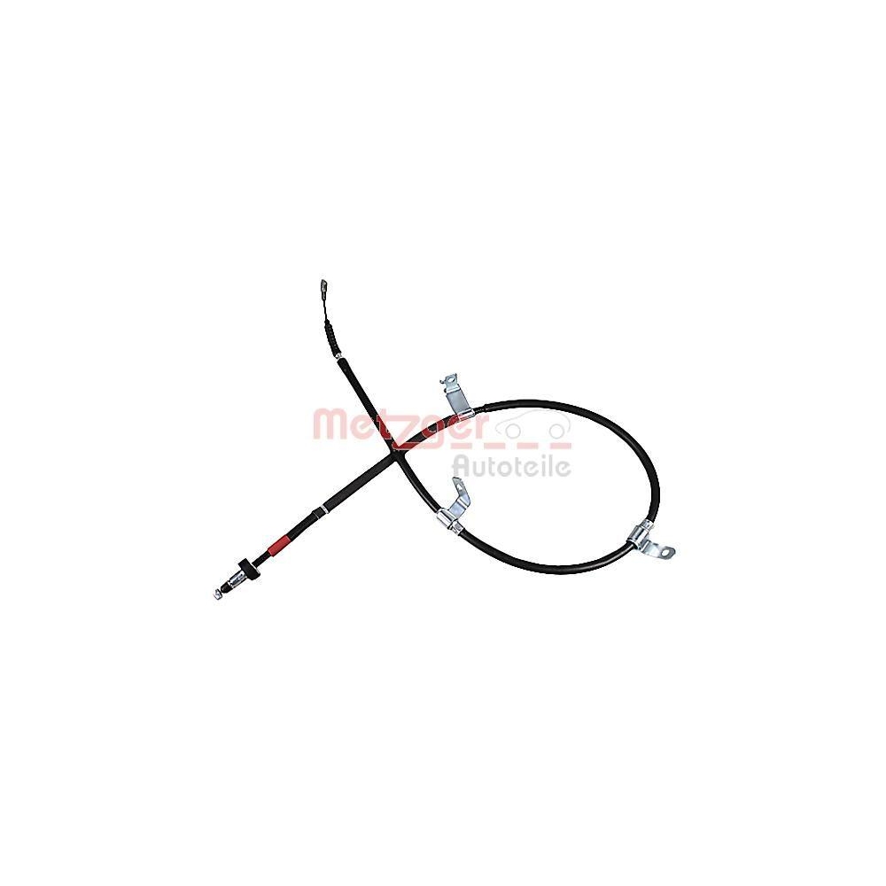 Seilzug, Feststellbremse METZGER 1.HY006 f&uuml;r HYUNDAI, hinten rechts