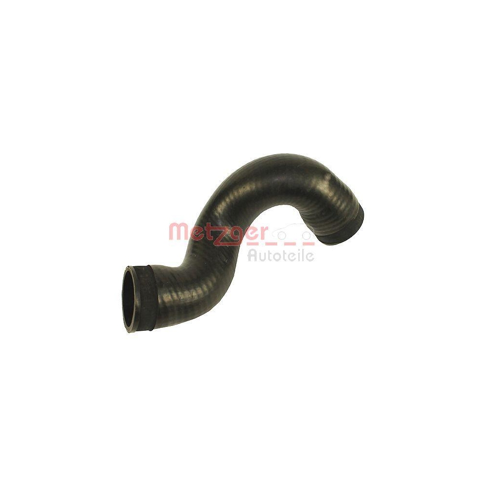 Ladeluftschlauch METZGER 2400019 f&uuml;r AUDI VW, Ladeluftk&uuml;hler, oben