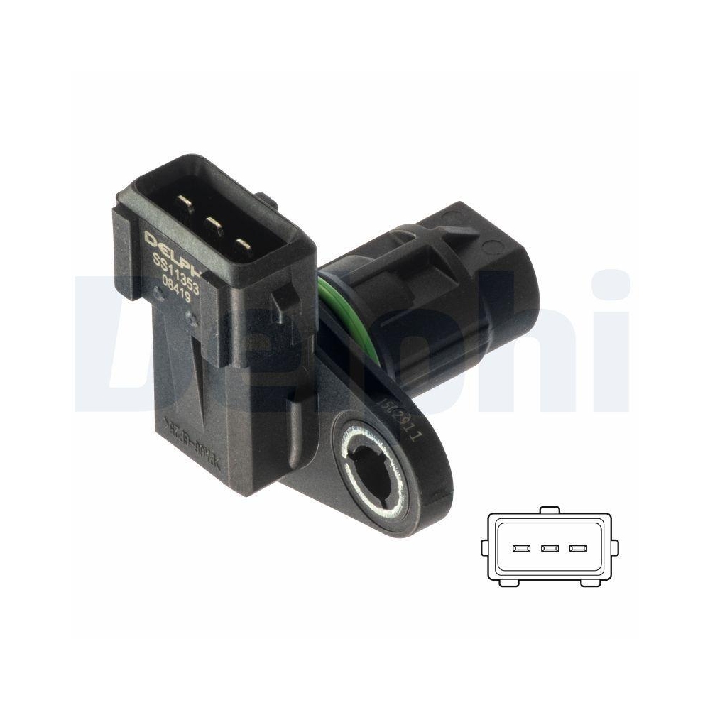 DELPHI SS11353 Sensor, Nockenwellenposition f&uuml;r HYUNDAI KIA HITACHI
