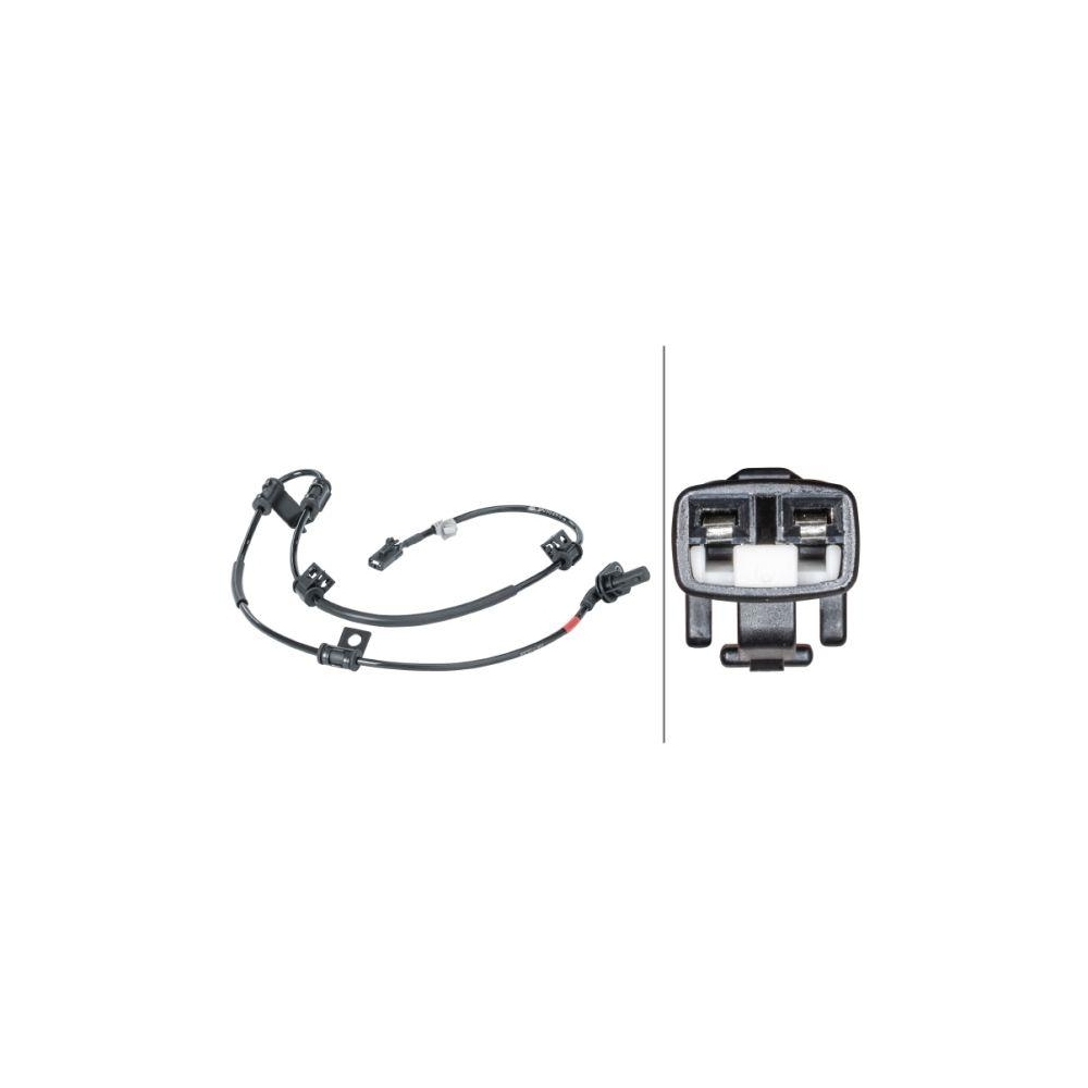 HELLA Sensor, Raddrehzahl 6PU 012 679-701 f&uuml;r HYUNDAI, Vorderachse