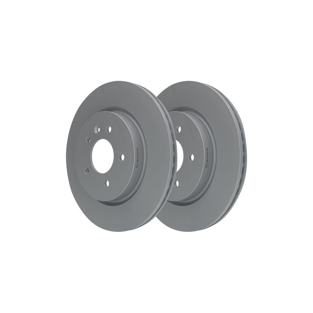 Bremsscheibe ATE 24.0123-0116.1 für OPEL VAUXHALL, Hinterachse