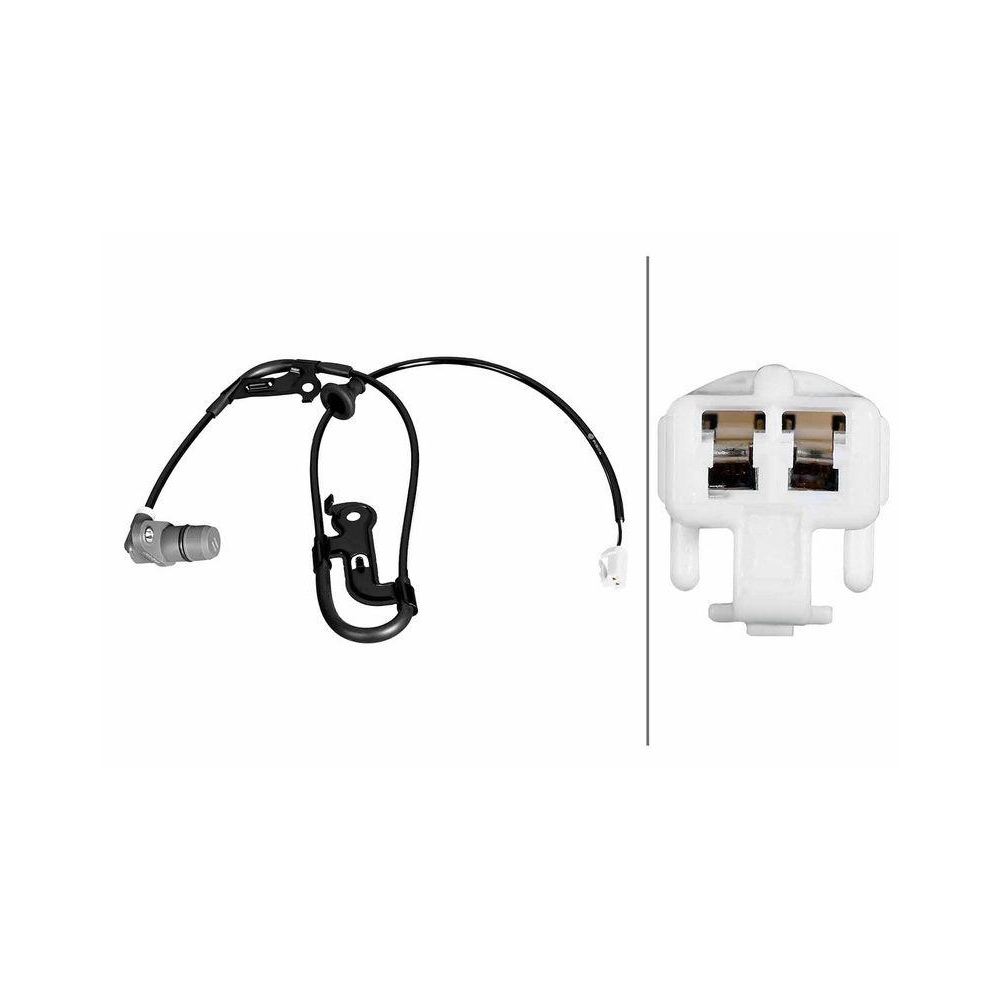 HELLA Sensor, Raddrehzahl 6PU 358 217-641 f&uuml;r TOYOTA LEXUS, Hinterachse