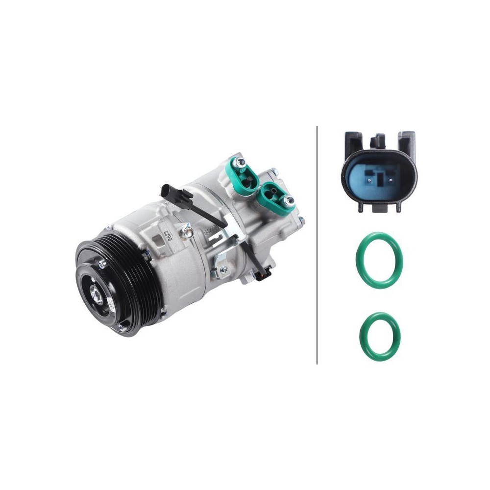 HELLA Kompressor, Klimaanlage 8FK 366 201-111 >>> Easy2Fit <<< f&uuml;r BMW