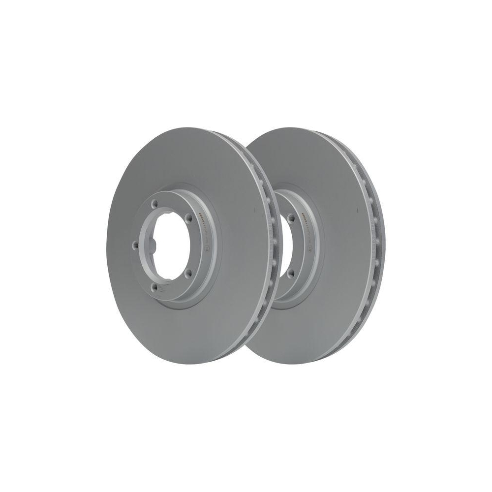 Bremsscheibe ATE 24.0124-0132.1 f&uuml;r FORD, Vorderachse