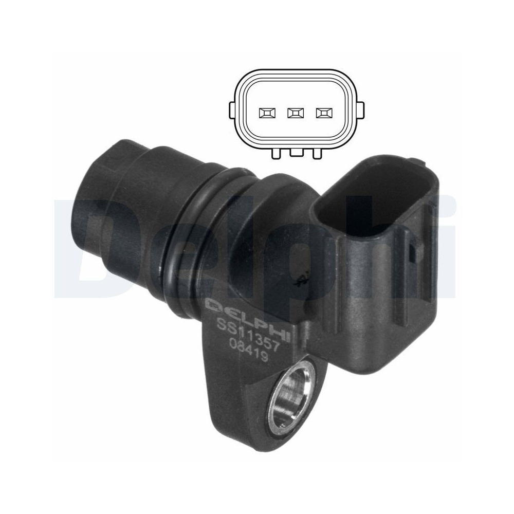 DELPHI SS11357 Sensor, Nockenwellenposition f&uuml;r HONDA, Einlassseite