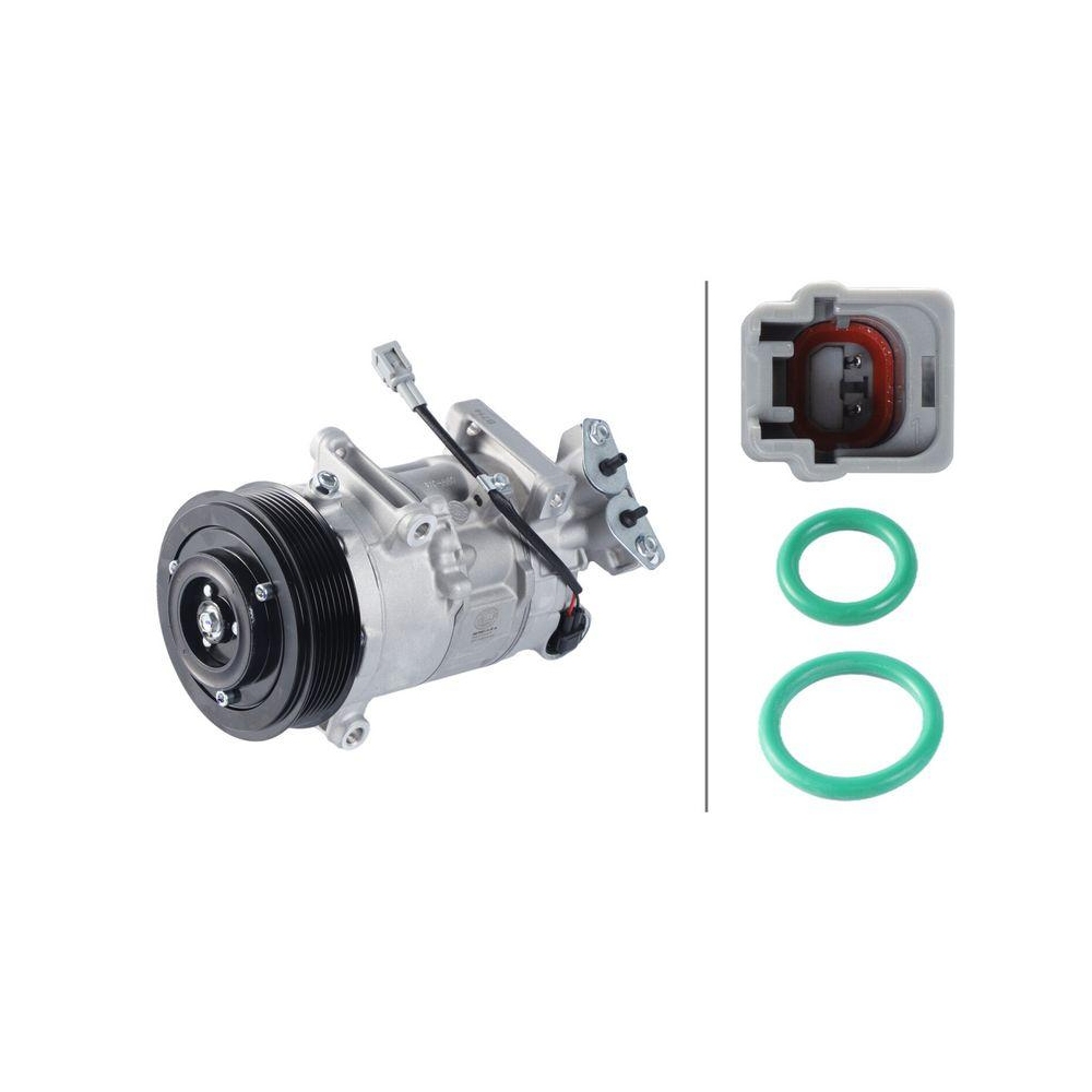 HELLA Kompressor, Klimaanlage 8FK 366 201-121 >>> Easy2Fit <<< f&uuml;r RENAULT