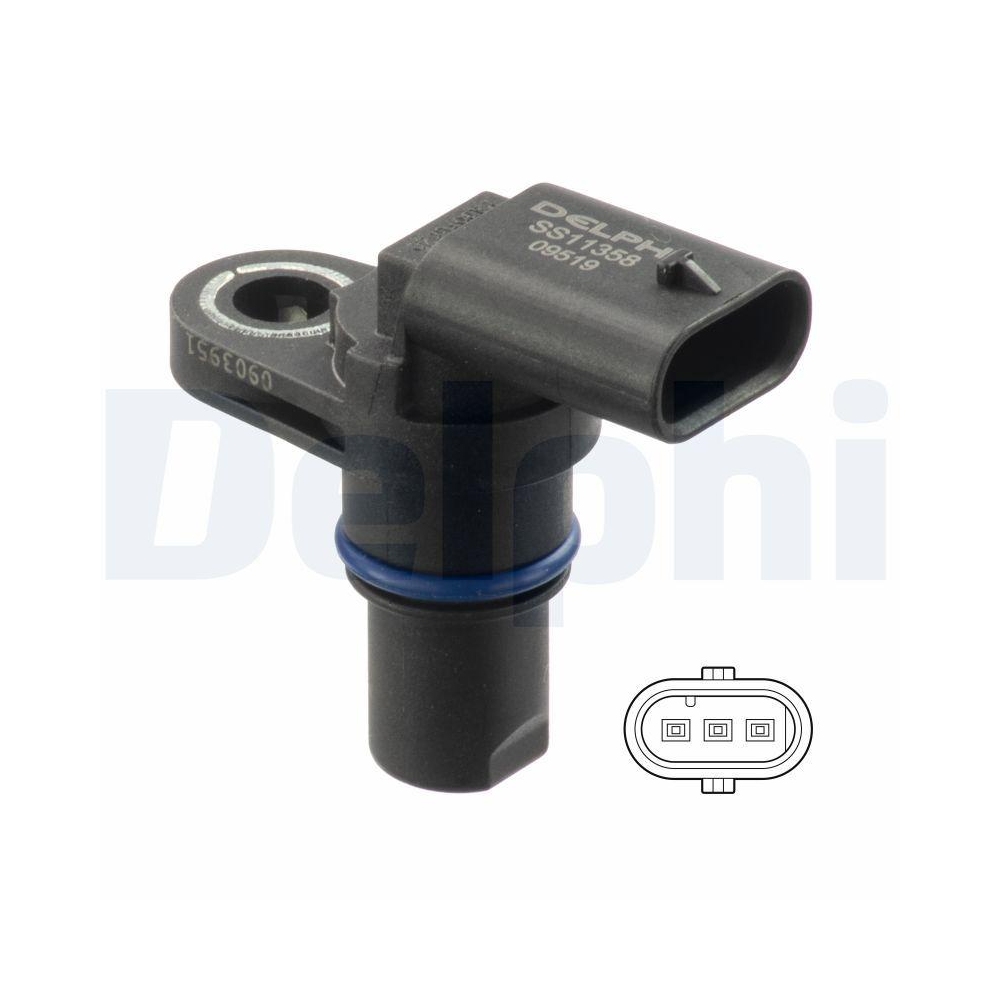 DELPHI SS11358 Sensor, Nockenwellenposition für AUDI SEAT SKODA VW