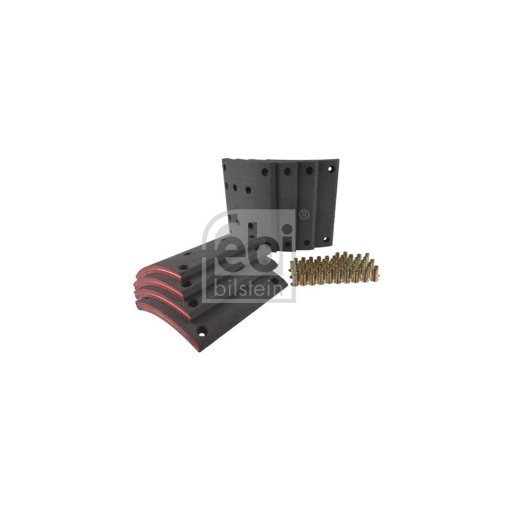 FEBI BILSTEIN Bremsbelag, Trommelbremse 172083 f&uuml;r MAN MERCEDES-BENZ