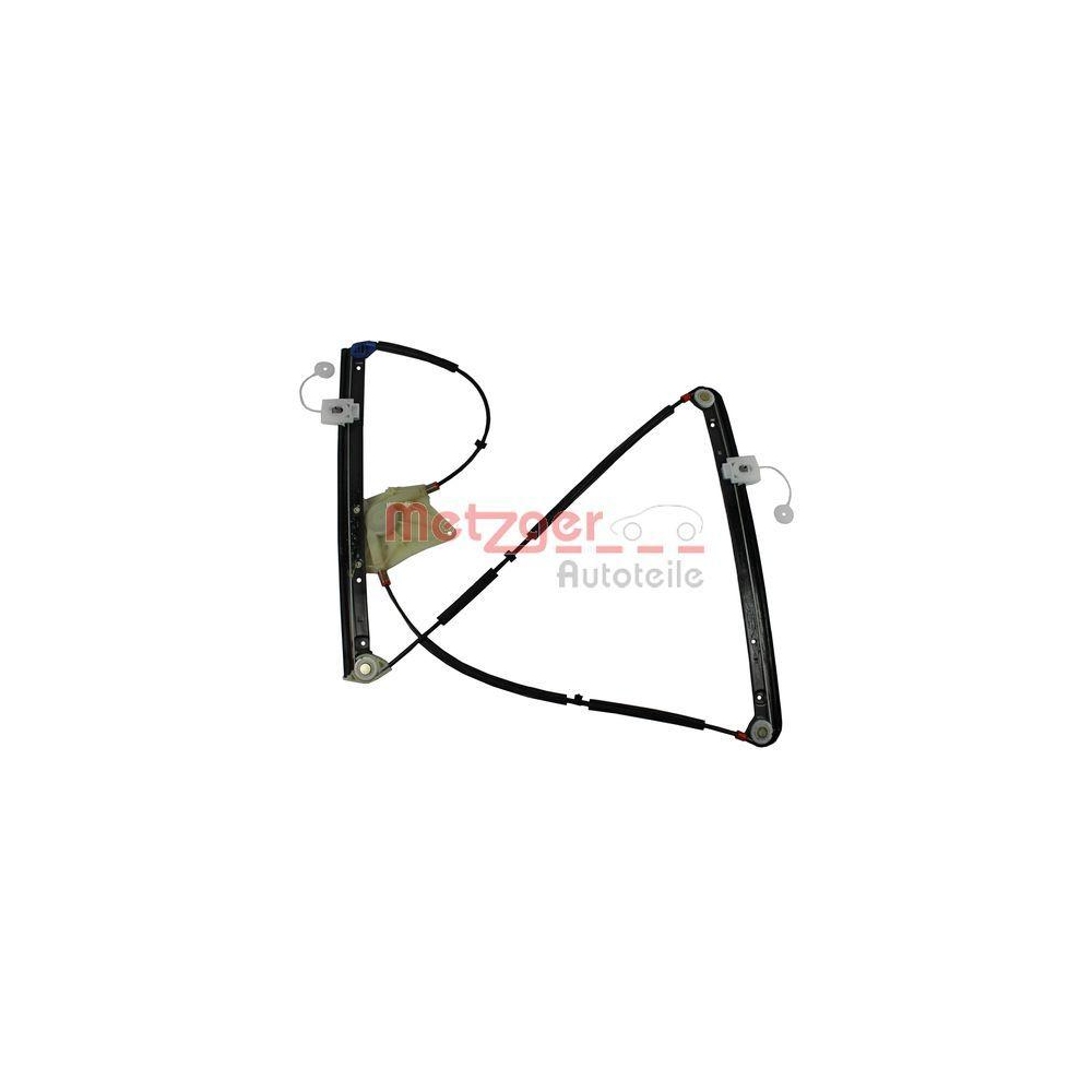 Fensterheber METZGER 2160336 f&uuml;r VAG, vorne rechts