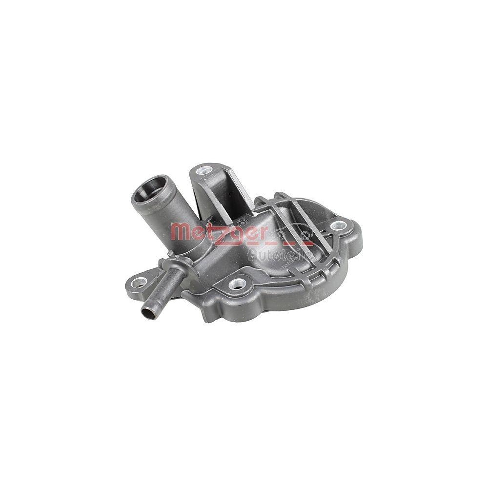 K&uuml;hlmittelflansch METZGER 4010274 GREENPARTS f&uuml;r AUDI SEAT SKODA VW, Thermostat
