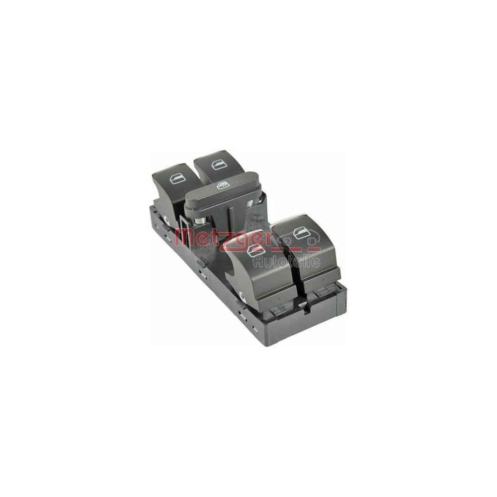 Schalter, Fensterheber METZGER 0916258 ORIGINAL ERSATZTEIL GREENPARTS f&uuml;r VAG