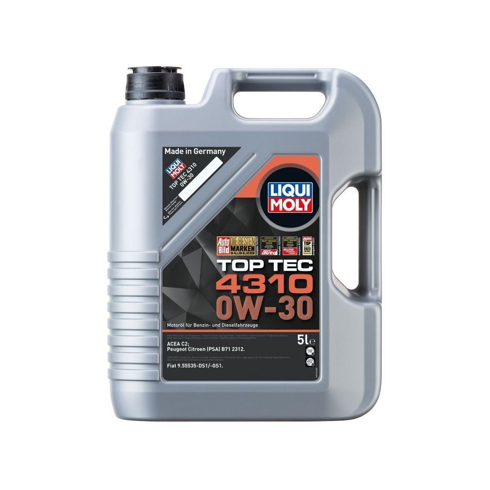 Motoröl LIQUI MOLY 3736 Top Tec 4310 0W-30 für