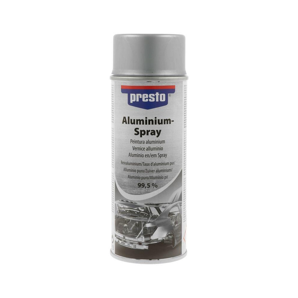 Effektlack PRESTO 307137 Aluminium-Spray 400 ml für