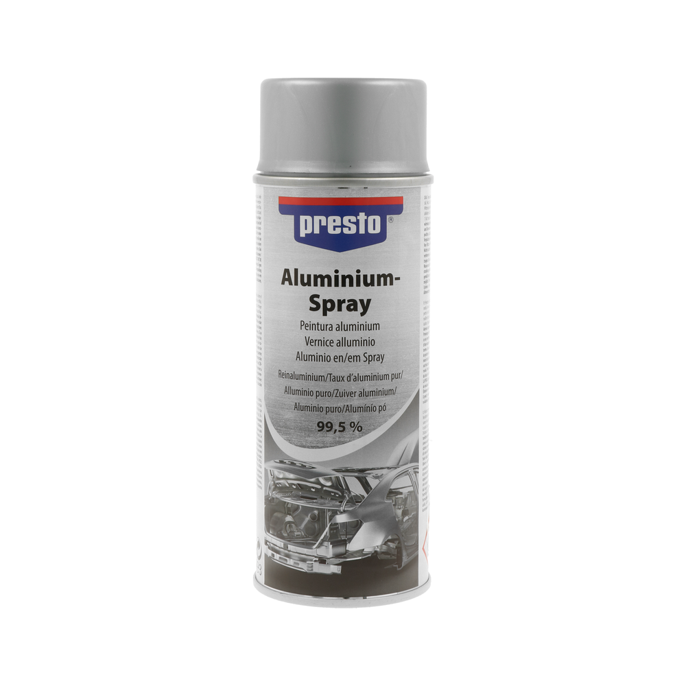 Effektlack PRESTO 307137 Aluminium-Spray 400 ml für
