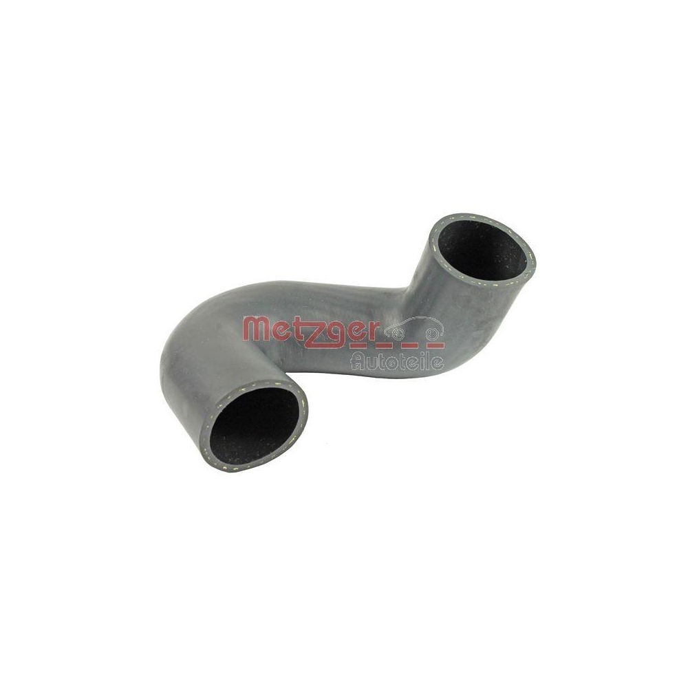 Ladeluftschlauch METZGER 2400033 für VW, Ladeluftkühler, oben