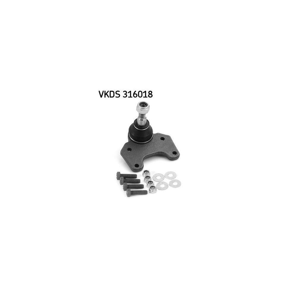 Trag-/F&uuml;hrungsgelenk SKF VKDS 316018 f&uuml;r RENAULT, Vorderachse beidseitig, unten