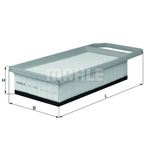 Luftfilter KNECHT LX 1620 f&uuml;r CITRO&Euml;N PEUGEOT