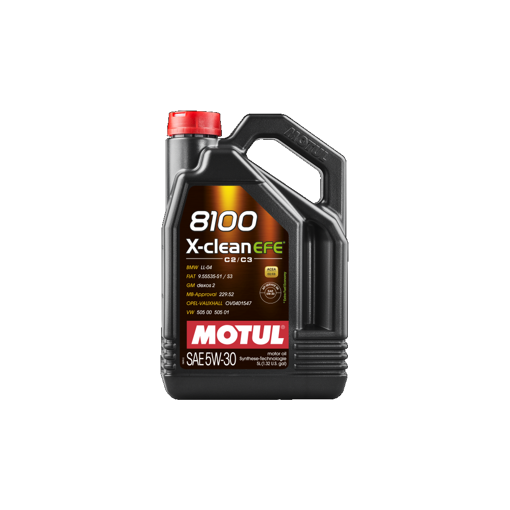 Motoröl MOTUL 109456 8100 X-CLEAN EFE 5W-30 für