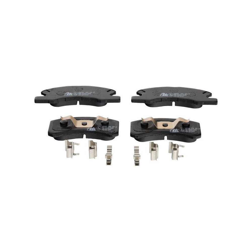 Bremsbelagsatz, Scheibenbremse ATE 13.0460-5709.2 f&uuml;r DAIHATSU MITSUBISHI