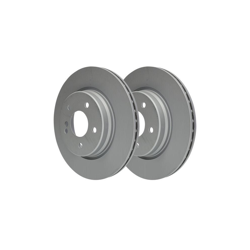 Bremsscheibe ATE 24.0122-0228.1 für CHRYSLER MERCEDES-BENZ, Hinterachse