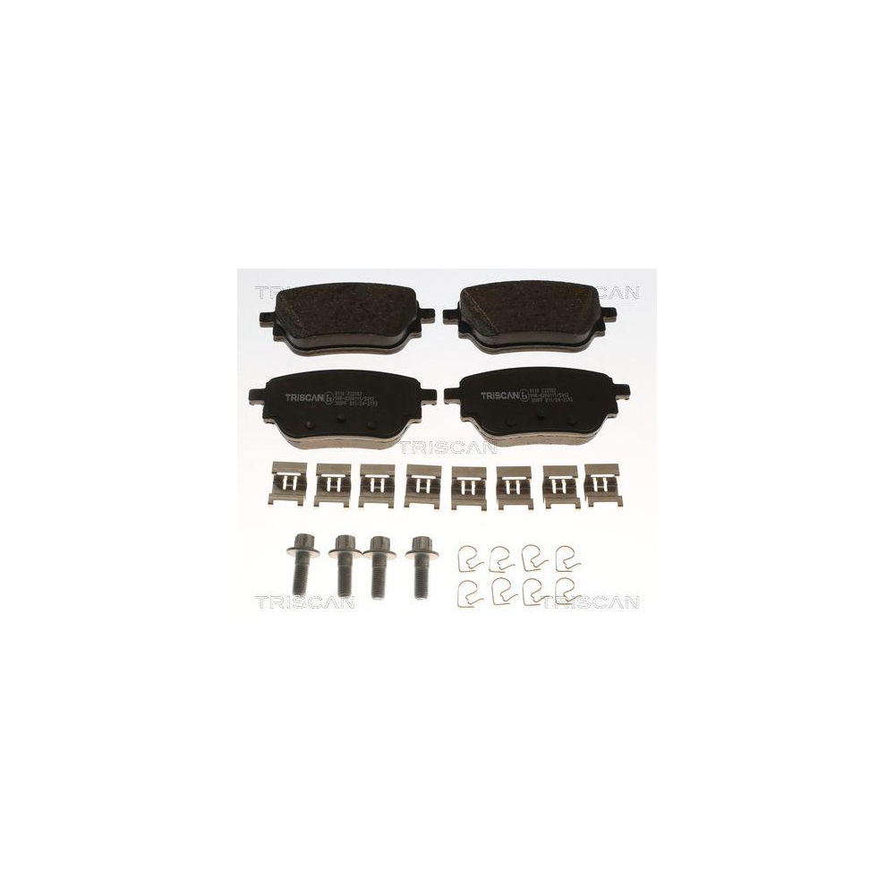 Bremsbelagsatz, Scheibenbremse TRISCAN 8110 232002 für MERCEDES-BENZ