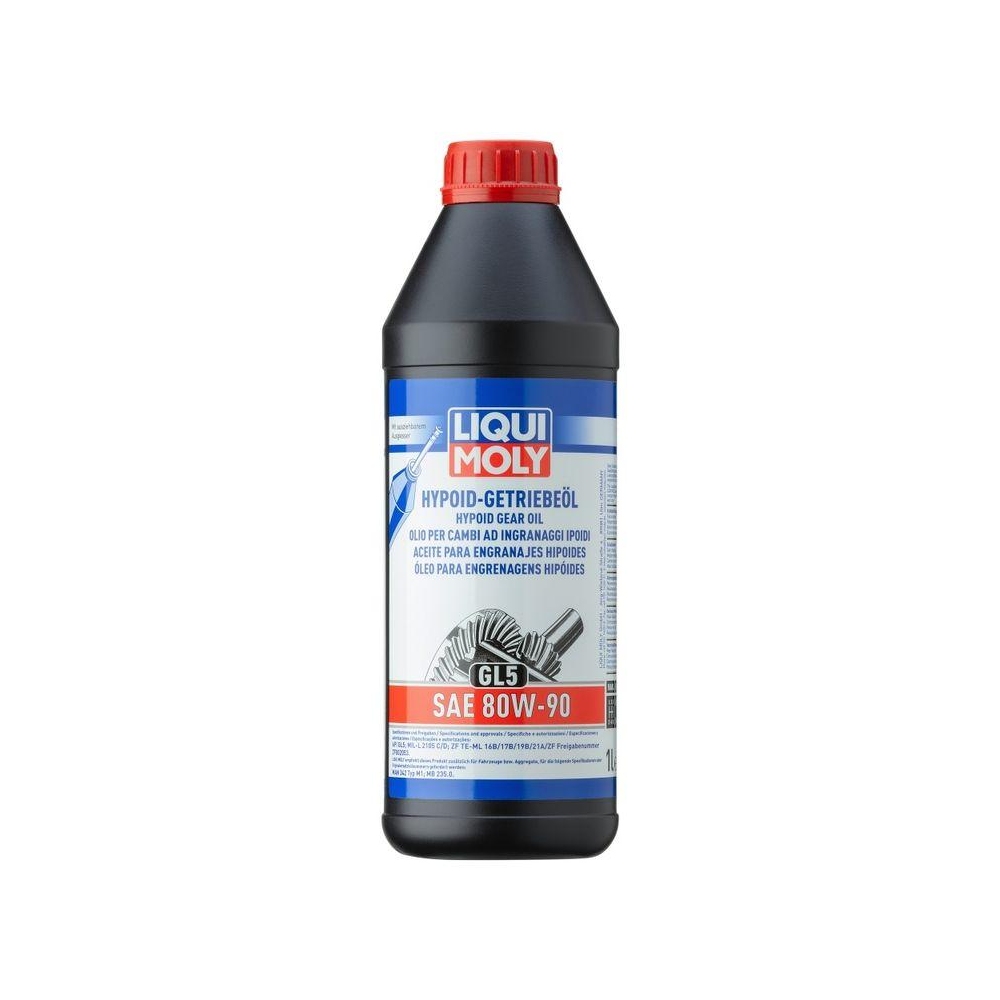 Getriebeöl LIQUI MOLY 4406 Hypoid-Getriebeöl (GL5) SAE 80W-90 für